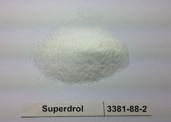 Real Original Superdrol Methasteron Supplement Bodybuilding CAS 3381-88-2